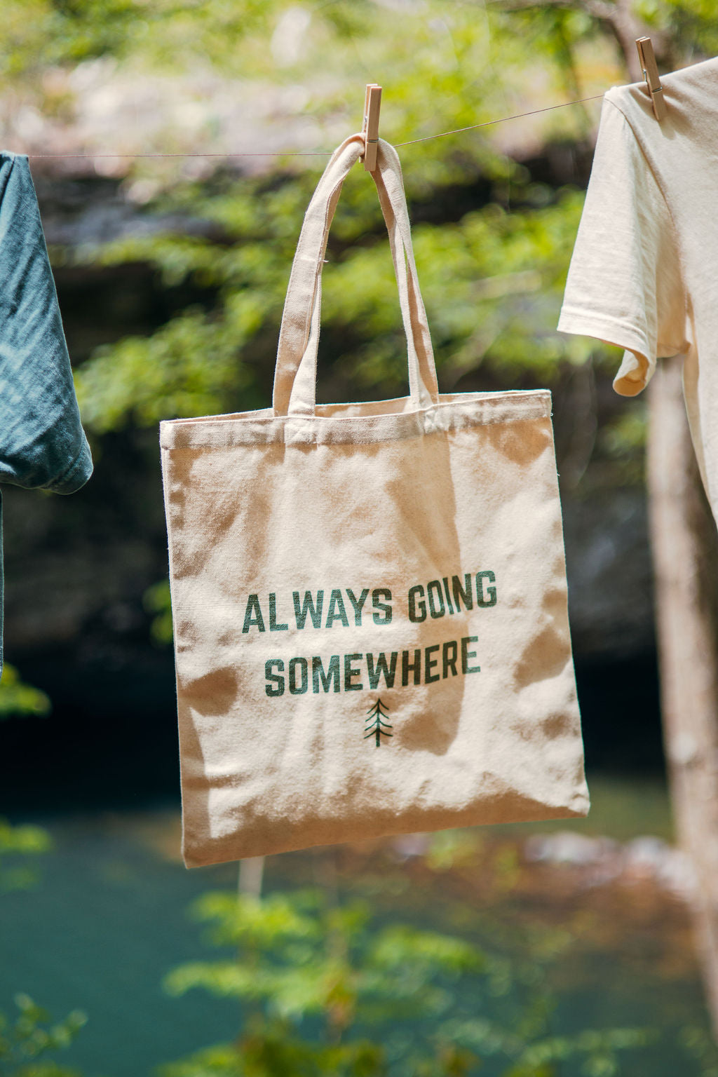 Always Going Somewhere Canvas Tote Bag
