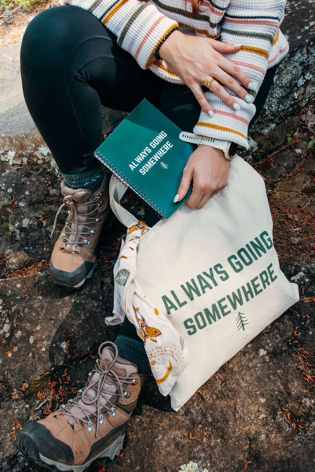 Always Going Somewhere Canvas Tote Bag