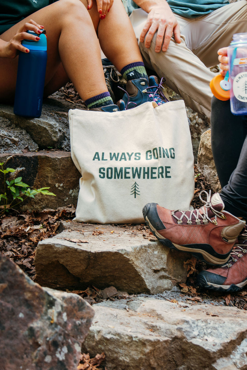 Always Going Somewhere Canvas Tote Bag