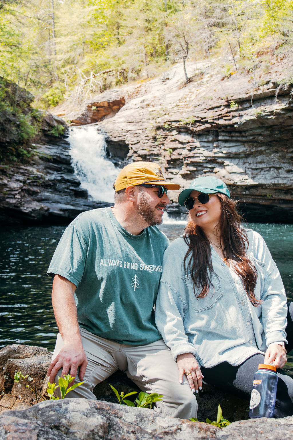 Always Going Somewhere Tee in Pine