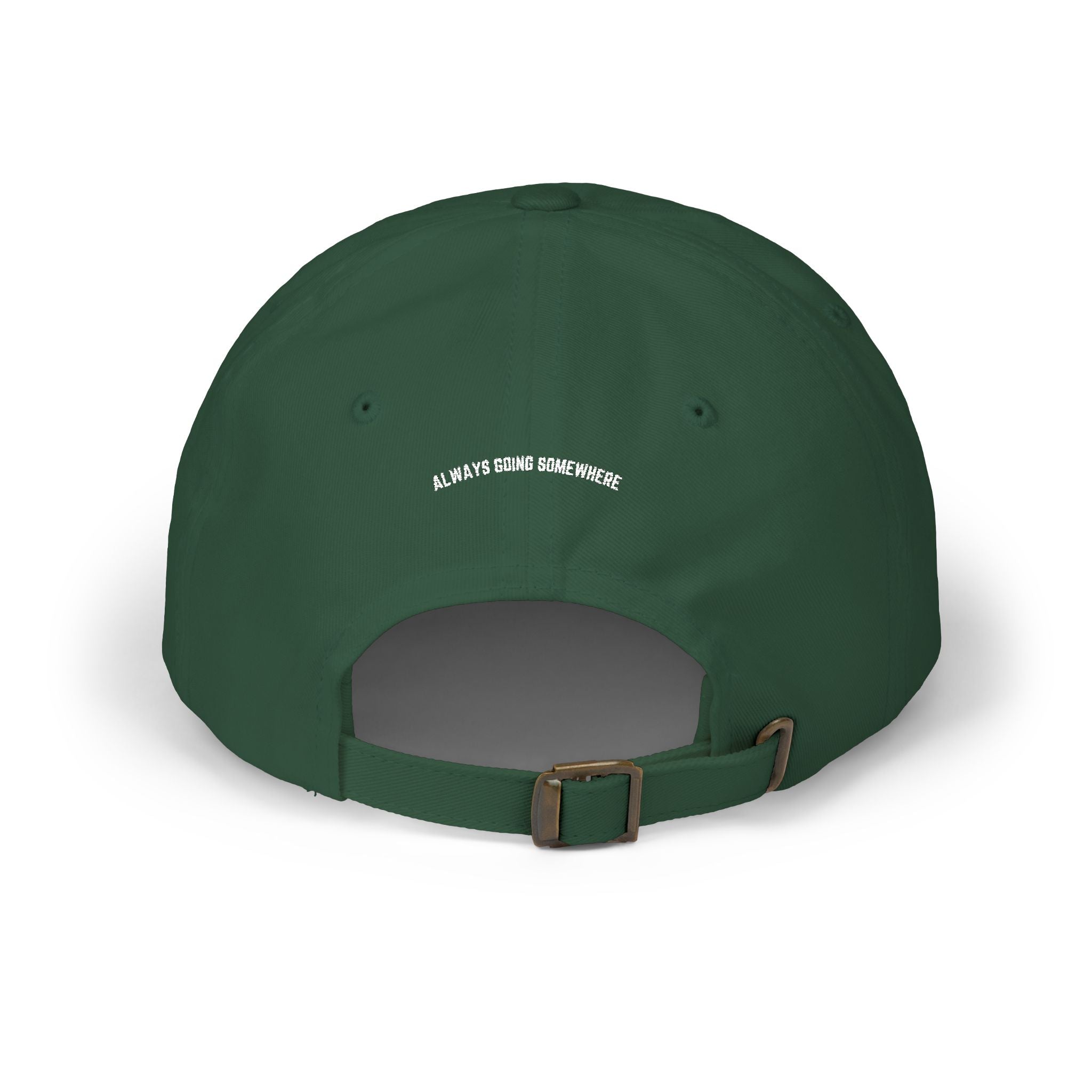 Always Going Somewhere Dad Cap in Pine