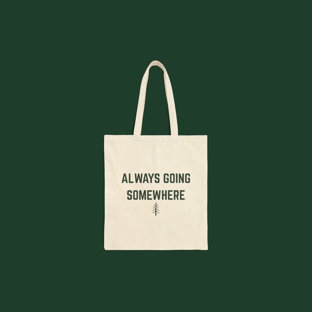 Always Going Somewhere Canvas Tote Bag