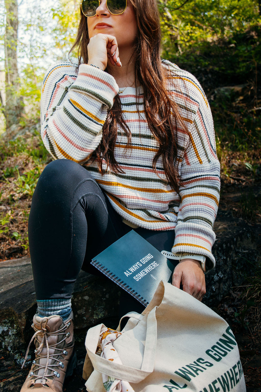 Always Going Somewhere Journal in Pine