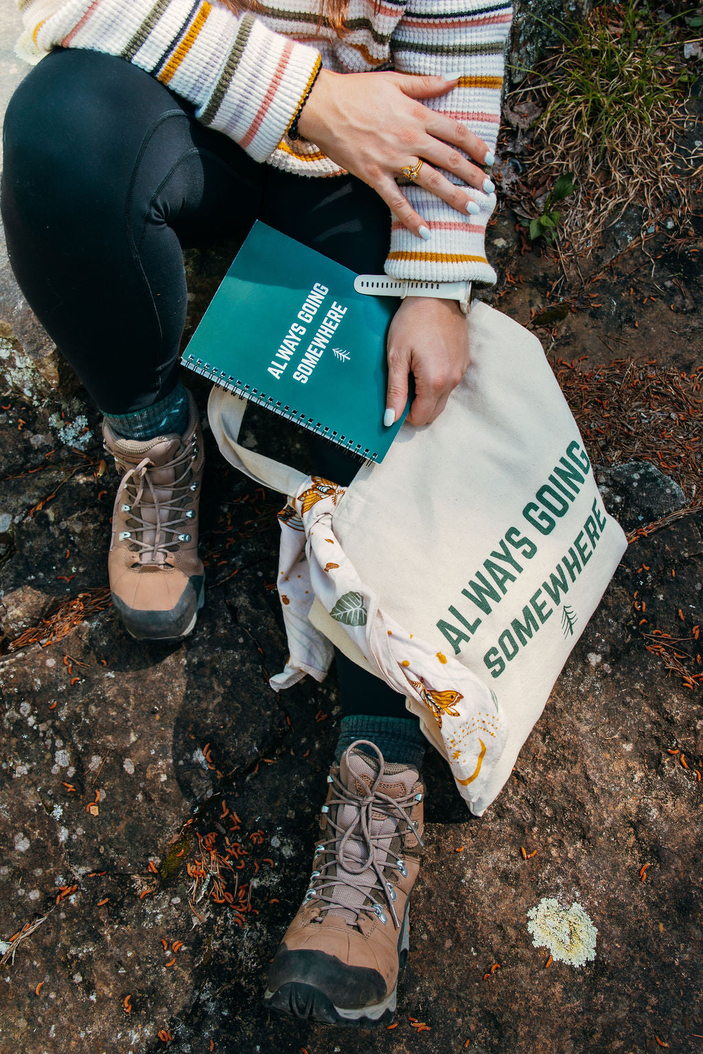 Always Going Somewhere Journal in Pine